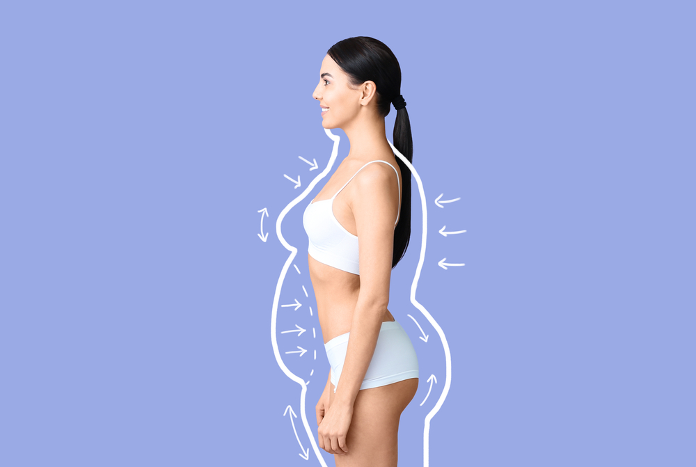 A visual representation of body transformation achieved through Semaglutide treatment.